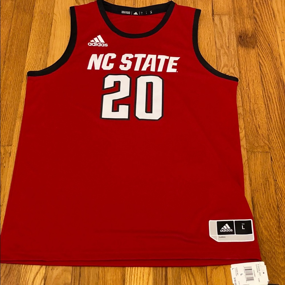 Adidas Swingman NC State Basketball Jersey-Mens L, New w/ Tags